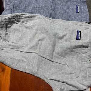 Patagonia Gray and Blue Shorts Relaxed Fit